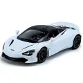 Машинка металлическая спорткар McLaren 720S длиной 20.5 см, модель машины для взрослых, Игрушечный автомобиль с звуковыми и световыми эффектами для детей 1:24