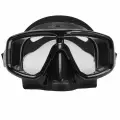 Маска для плавания TUSA SPORT UM-20, белая рамка, черный силикон