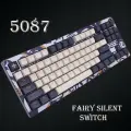 Клавиатура игровая Dark Project x Akko 5087 Fairy Silent (белый)