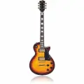 SX EH3D-DS Электрогитара, корпус: махагон, верх из клена, гриф: махагон, анкер, накладка: палисандр, 22 лада, звукосниматели: H-H, контроллеры: 2 гром