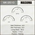 MASUMA MK-2510 Колодки торм. бараб.