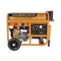 Сварочный генератор Carver PPG- 6500E Welder бензин LT-190F, 5.0/5.5кВт, цвет оранжевый