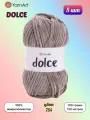 Пряжа для вязания плюшевая YarnArt Dolce, цвет 754 норка, 100г, 120м, 5 шт/упак