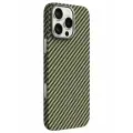 Чехол Kevlar для iPhone 16 Pro, зеленый