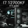 OXYGEN Intel Core i7 12700KF, RTX 4080 16GB, DDR5 64GB, SSD 2000GB Черный