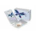 Контактные линзы Офтальмикс Butterfly 1-тоновые (2 линзы) -3.50 R 8.6 Black (черный)