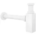 Сифон для раковины Wellsee Drainage System 182113000, латунь, цвет матовый белый