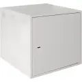 Шкаф коммутационный антивандальный NETLAN EC-WS-126060-GY настенный, металлическая передняя дверь, 12U, 600x600x600 мм