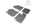 Коврики в салон полиуретан toyota corolla, e12, 2000-2007 черный комплект NORPLAST арт. npl-po-88-11