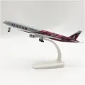 Модель самолета Qatar Airways Boeing 777, металл, 20см, 1:200