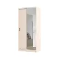 Шкаф-купе «Альянс 1» 1000 мм с зеркалом, белфорт (1000х610х2200)