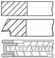 Комплект поршневых колец на поршень Goetze 0830780700
