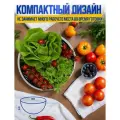 Сушилка для зелени и салата, овощей и ягод, центрифуга для сушки зелени, 4,75 л