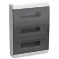 IEK TEKFOR Корпус пласт. ЩРН-П-54 IP41 черн. прозр. дверь TF5-KP12-N-54-41-K01-K03