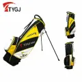 Сумка для гольфа Ультралегкая, черная и желтая