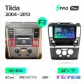 Магнитола Nissan Tiida C11 2004-2013 (Комплектация F2) Teyes SPRO+ 4/64GB, штатная магнитола, 8-ми ядерный процессор, IP