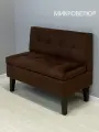 Диван (Ткань) с ящиком Диван для кухни