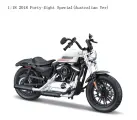 Модель мотоцикла Harley-Davidson 2018 Forty Eight Special(Australian Ver), Maisto, масштаб 1:18