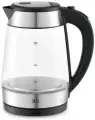 Чайник электрический BQ KT1738G, черный/сталь
