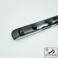 Накладка, ручка багажника для Ниссан Кашкай, молдинг задний для Nissan Qashqai J10 (2006-2014) серебристая под кнопку