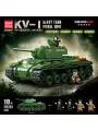 Конструктор Quan Guan 100253 Тяжёлый танк КВ-1, СССР, 1192 деталей