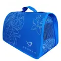 Сумка-переноска Dogman лира №1 васильковая для кошек и собак (35 х 22 х 23 см)