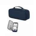 Органайзер для хранения зарядок и проводов синий Тип 2