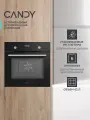 Candy духовой шкаф COXP06NSB, 56.40 см