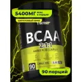BCAA 2:1:1, вкус Цитрусовый микс, 90 порций Аминокислоты порошок 1WIN (БЦАА), быстрорастворимый