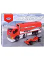 Конструктор Сити Cities Фура грузовик с гоночной машинкой