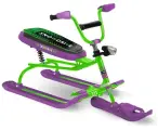 Снегокат детский Nika Snowdrive, Neon Green, неоново зеленый