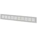 Решетка Визионер мвмс 480х80 мм Серебро