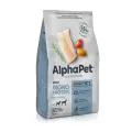 Cухой корм AlphaPet Superpremium Monoprotein (Альфапет) для взрослых собак средних и крупных пород, с белой рыбой, 12 кг