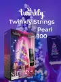 Умная гирлянда в форме жемчужин, Twinkly Candies Strings USB-C, 100 диодов, зеленый провод, BT+WiFi, IP20, адресные диоды