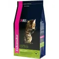 EUKANUBA ADULT HAIRBALL INDOOR 2кг сухой корм для взрослых кошек живущих в помещении и способствующий выведению шерсти с домашней птицей 5шт