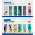 Закладки для книг магнитные, TROPICS, набор 12 шт, 60x20 мм, BRAUBERG, 113172 Набор - 4 шт.