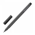 Ручка капиллярная (линер) FABER-CASTELL Grip Finepen, черная, трехгранная, корпус черный, 0,4 мм, 151699