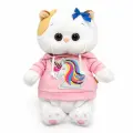 Мягкая игрушка Budi Basa подружка кота Басика-кошечка Ли-Ли Baby в худи с единорогом, 20 см