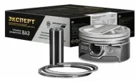 Поршневая группа ВАЗ 21126, 21127 82.0 E МоторДеталь безвтыковая (поршни, кольца, пальцы) (артикул 21126-1004018-К E)