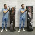 Instalook Подушка дакимакура Капитан Джек Воробей 50x170 см