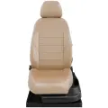 Чехлы на сиденья Audi A4 B8 с 2007-2016 седан, универсал 5 мест бежевый-бежевый AU01-0210-EC26