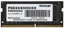 Оперативная память Patriot Signature DDR4 - 4Gb, 2666 МГц, SO-DIMM, CL19 (psd44g266681s)