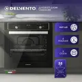 Духовой шкаф электрический встраиваемый DELVENTO 60см, конвекция, 60л, 5 режимов, таймер, 2 стекла, 3 года гарантии