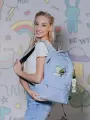 Рюкзак Доктор Стоун от бренда Plush Story цвет голубой