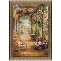 Набор для вышивания риолис арт.100/043 Свидание в саду 40х60 см