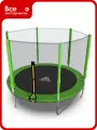 Батут с сеткой DFC Trampoline Fitness 8FT-TR-LG надежной конструкции