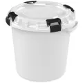 Бочка пищевая с герметичной крышкой 40 литров, 480х480х430 мм