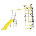 Спортивно-игровой комплекс ROMANA Богатырь 103.07.06 серый/желтый без качелей