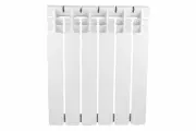 Радиатор аквапром BI 500/80 B21 6 секций, белый