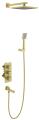 Встраиваемая душевая система для ванны Timo Tetra-Thermo (SX-0199/17SM) с термостатом, золото
